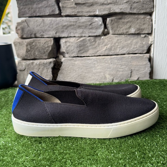 Rothys Original Slip On Black Sneaker - Picture 4 of 10